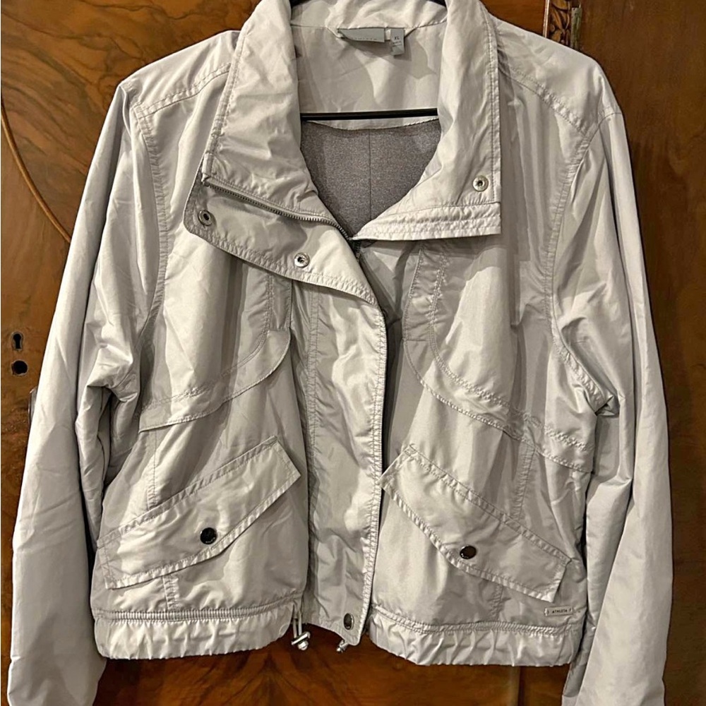 Athleta Silver Gray Jacket